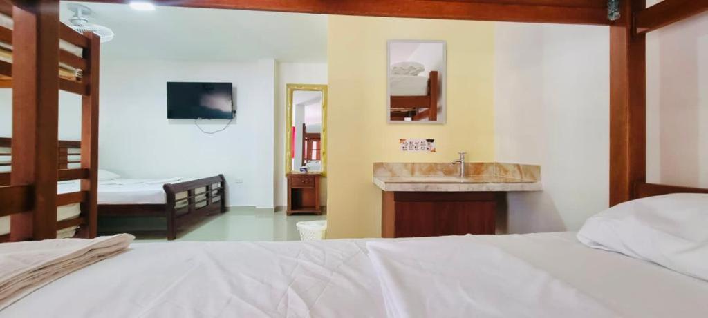 Hostel Green Light Taganga Εξωτερικό φωτογραφία